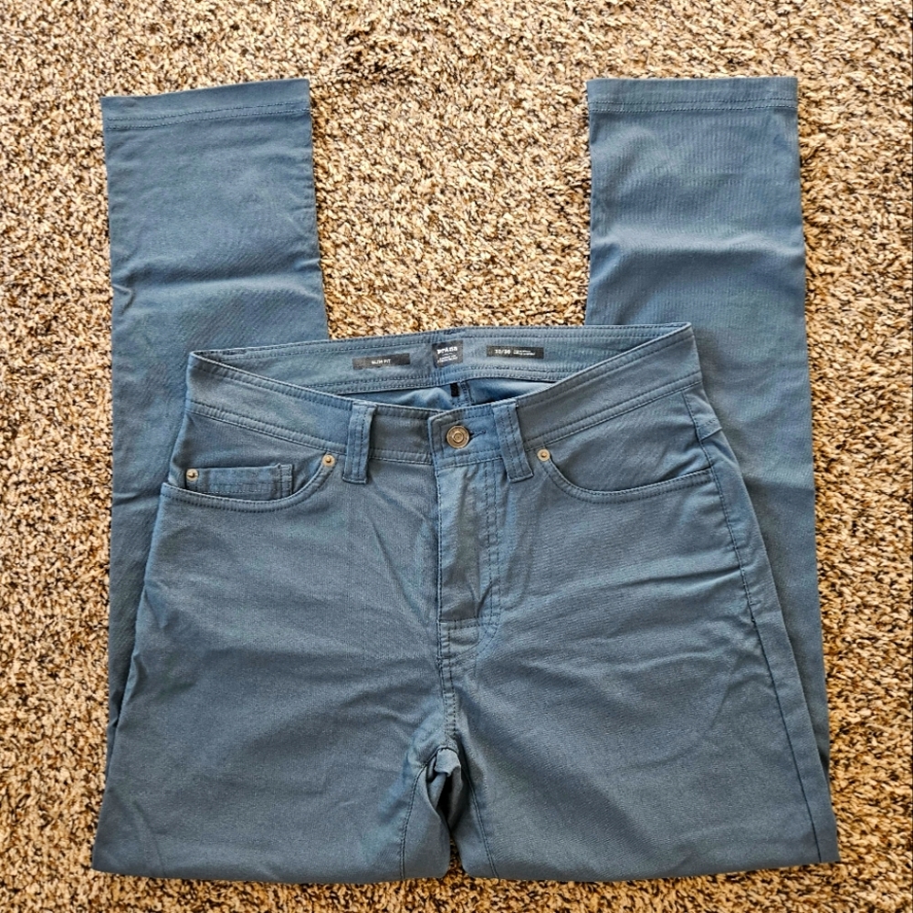 Brion Slim Pant II Size 30x30 Grey Blue
